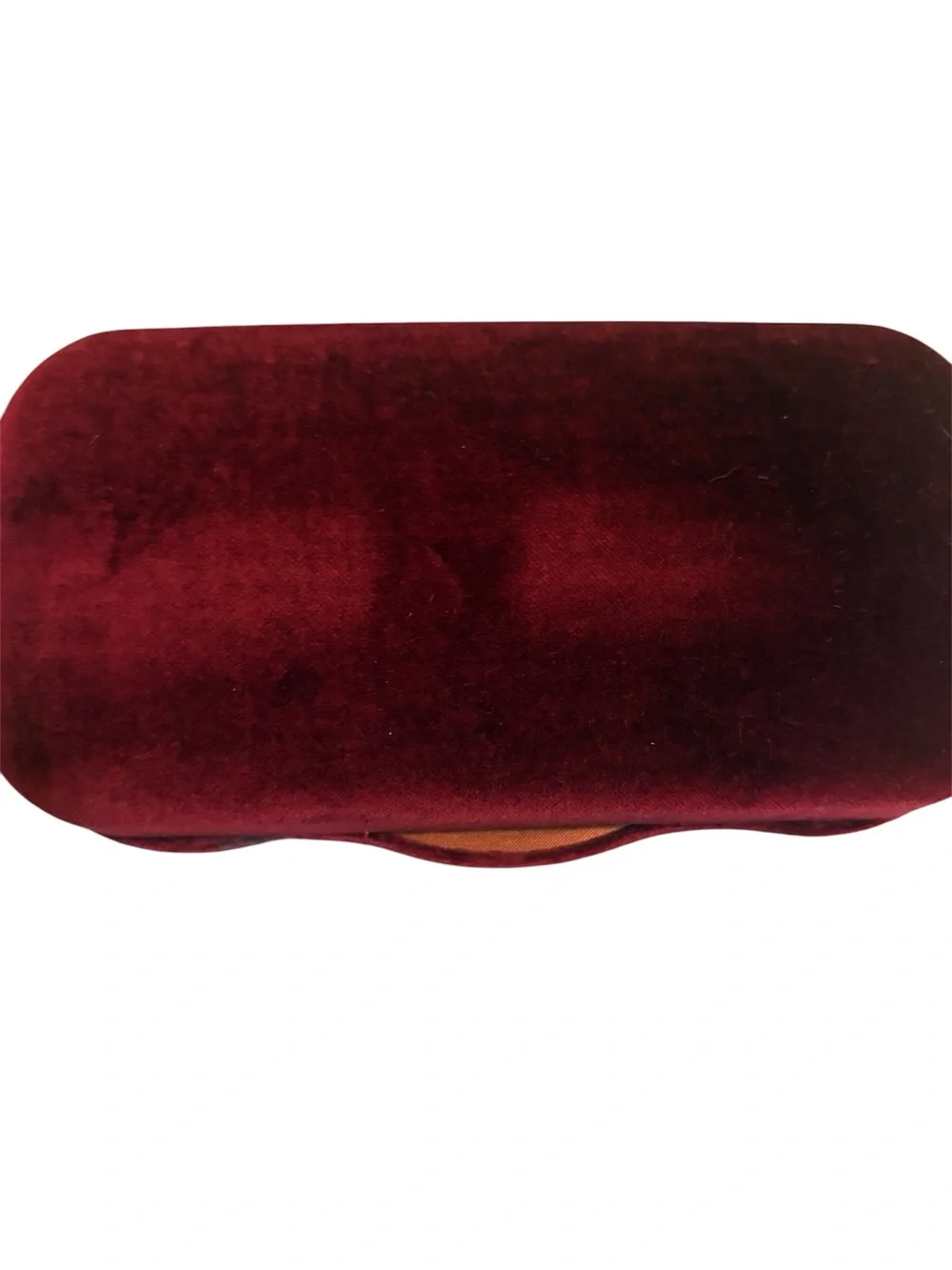 Gucci Men’s Black Frame Sunglasses with Burgundy Case and Cream Cloth